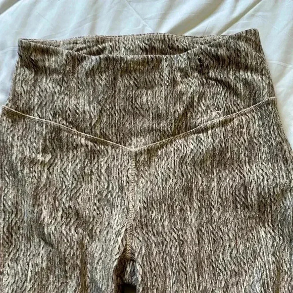 CALIA by Carrie Underwood Essential Jacquard 7/8 Legging in Sweet Peony Medium - Picture 3 of 6